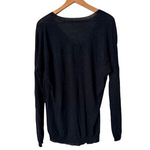 Vince Wool Blend Drop Shoulder Sweater, Large